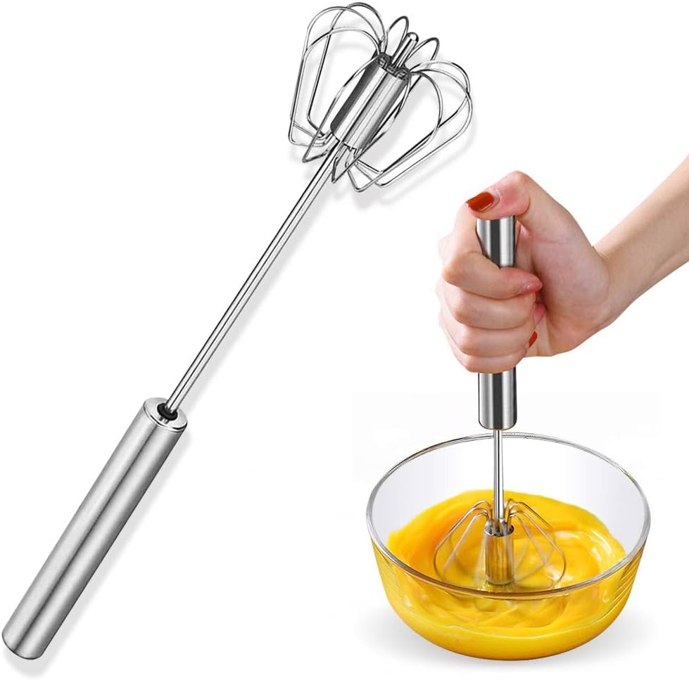 Kitchen Gadgets Mixer - 11 Inch Labor-Saving Semi-Automatic Hand Push