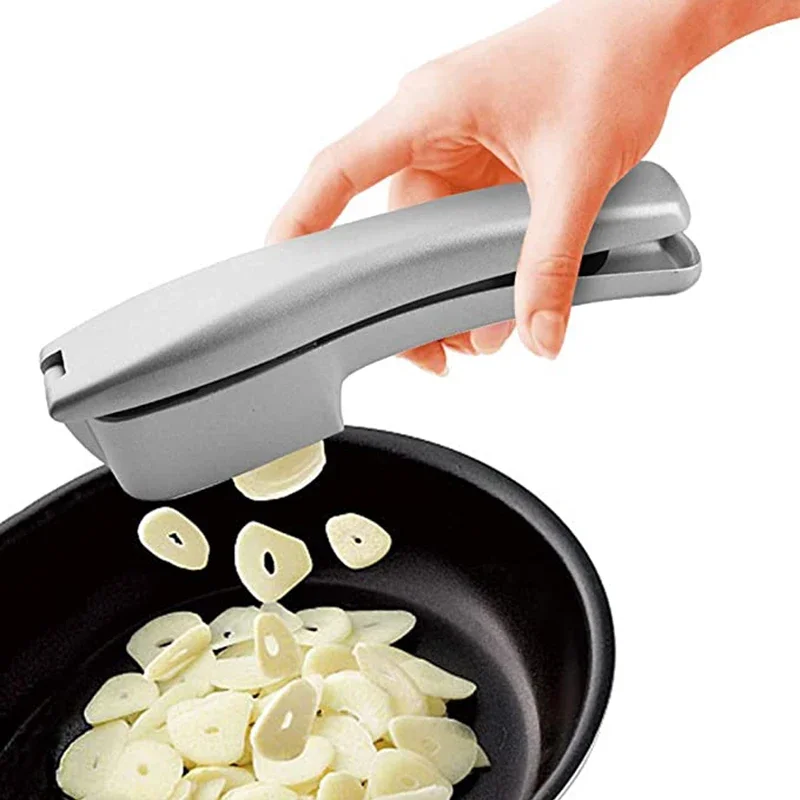 Watermelon Slicer Cutter - 2 In 1 Multifunctional Garlic Press