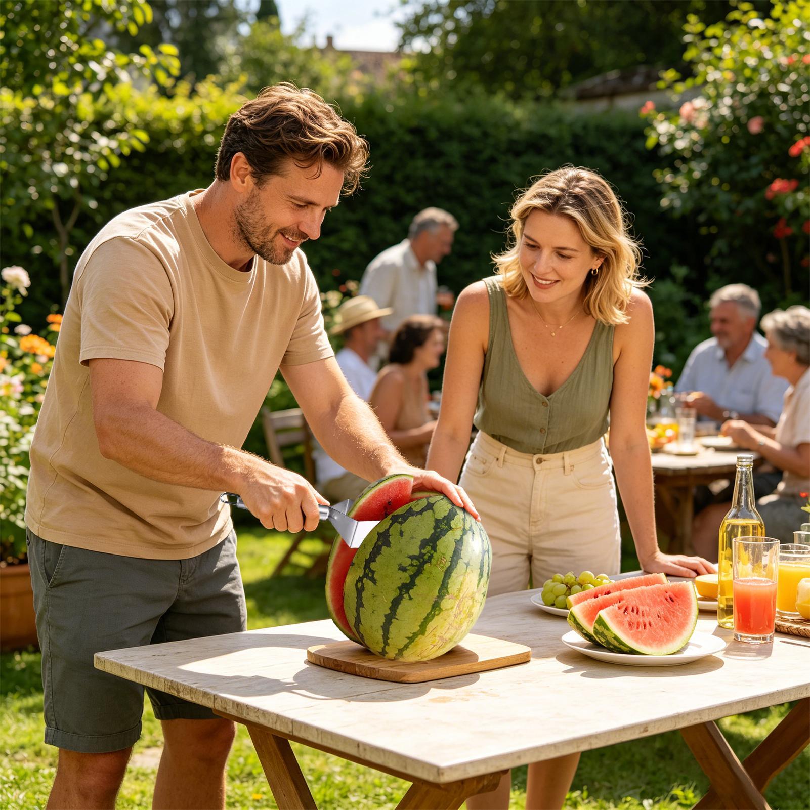 Stainless Steel Watermelon Sli – Watermelon Slicer Cutter Bewertung und Preis