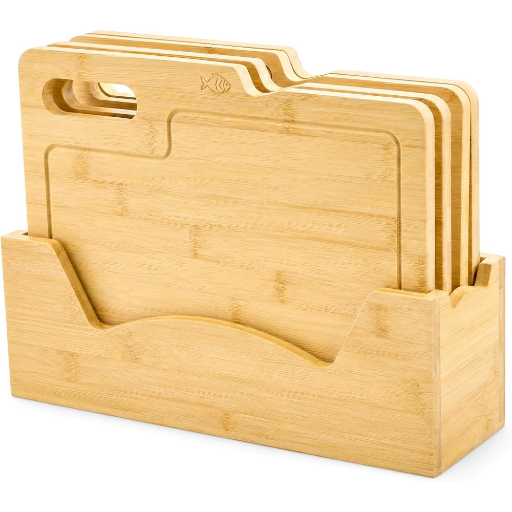 4 Pack Bamboo Cutting Boards w – Bamboo Cutting Board Bewertung und Preis
