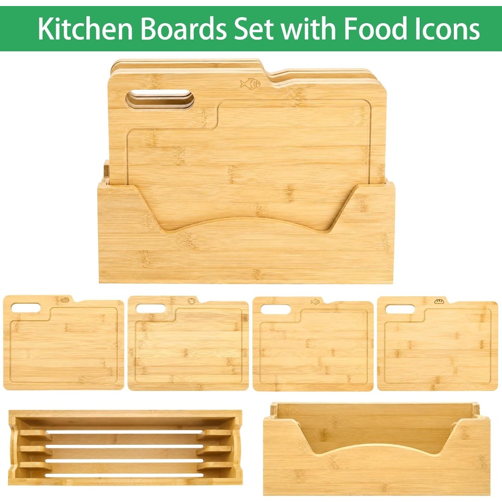 4 Pack Bamboo Cutting Boards w – Bamboo Cutting Board Bewertung und Preis