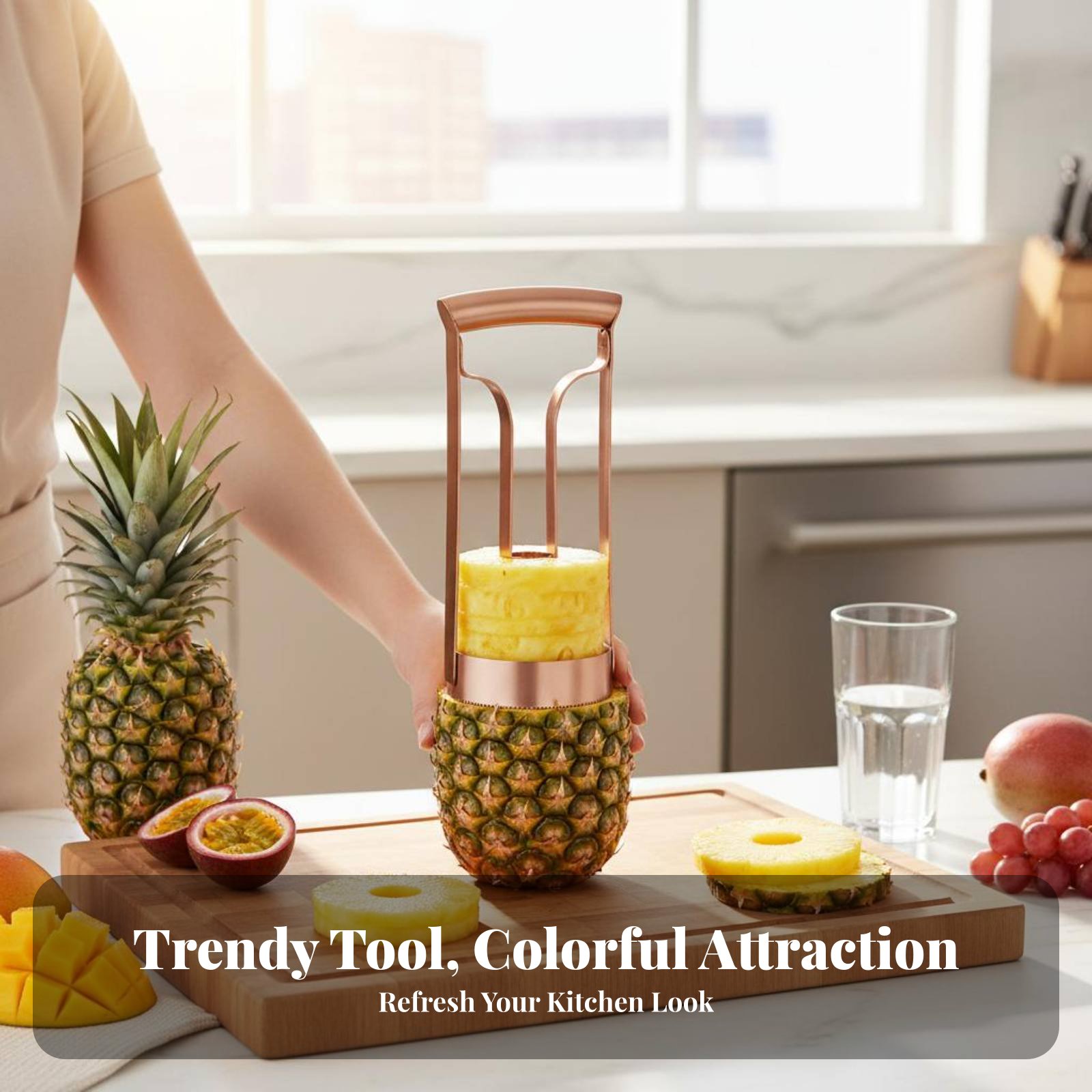 Stainless Steel Pineapple Cutt – Kitchen Gadgets That Are Useful Bewertung und Preis