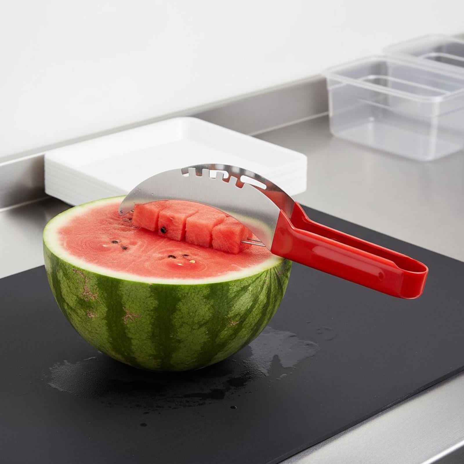 Watermelon Cube Cutter Food Gr – Watermelon Slicer Cutter Bewertung und Preis