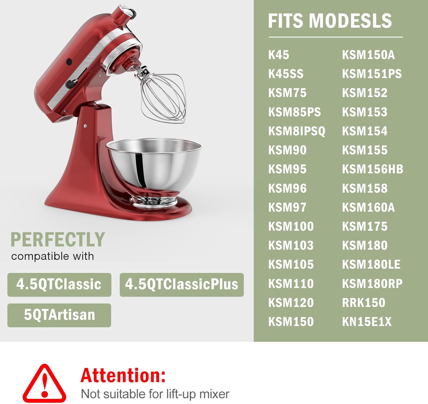 3-Quart Stainless Steel Bowl f – Kitchen Gadgets Mixer Bewertung und Preis