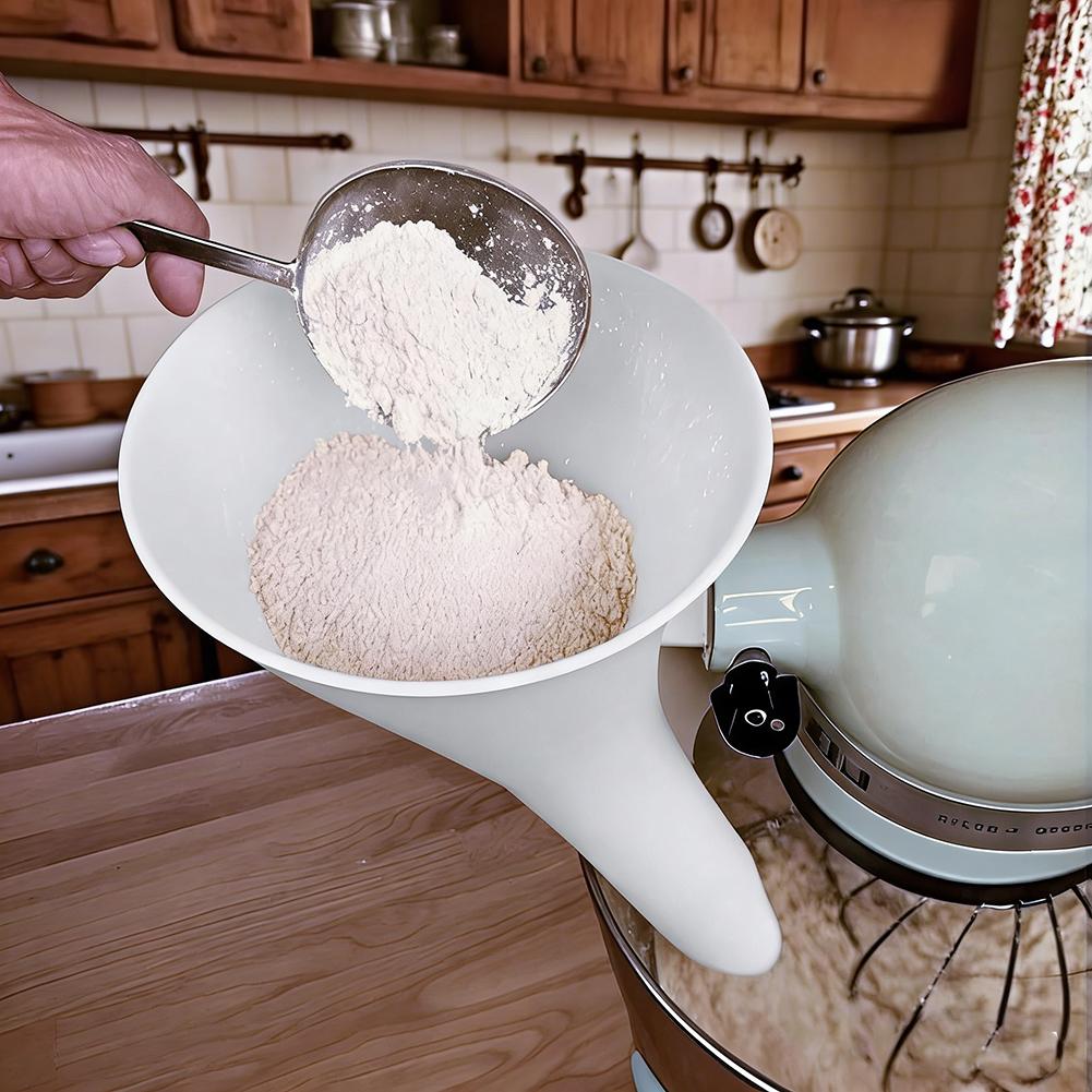 Spill Proof Flour Funnel for 5 – Kitchen Gadgets Mixer Bewertung und Preis