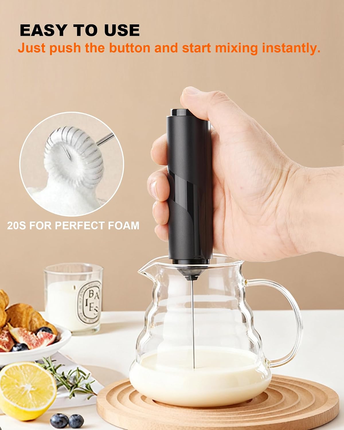 Electric Milk Frother Handheld – Milk Frother Bewertung und Preis