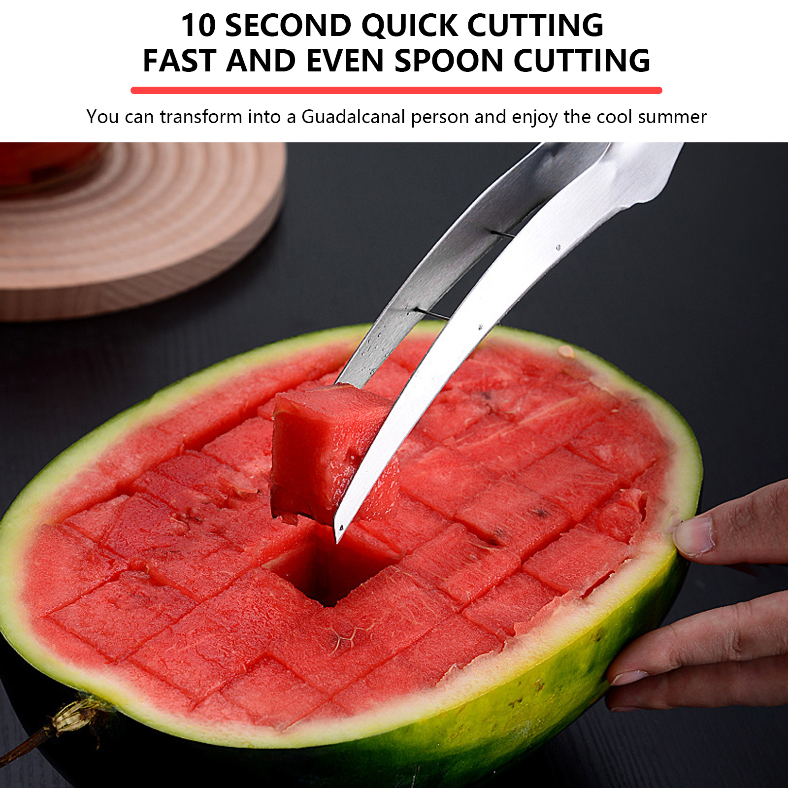 Stainless Steel Watermelon Cub – Watermelon Slicer Cutter Bewertung und Preis