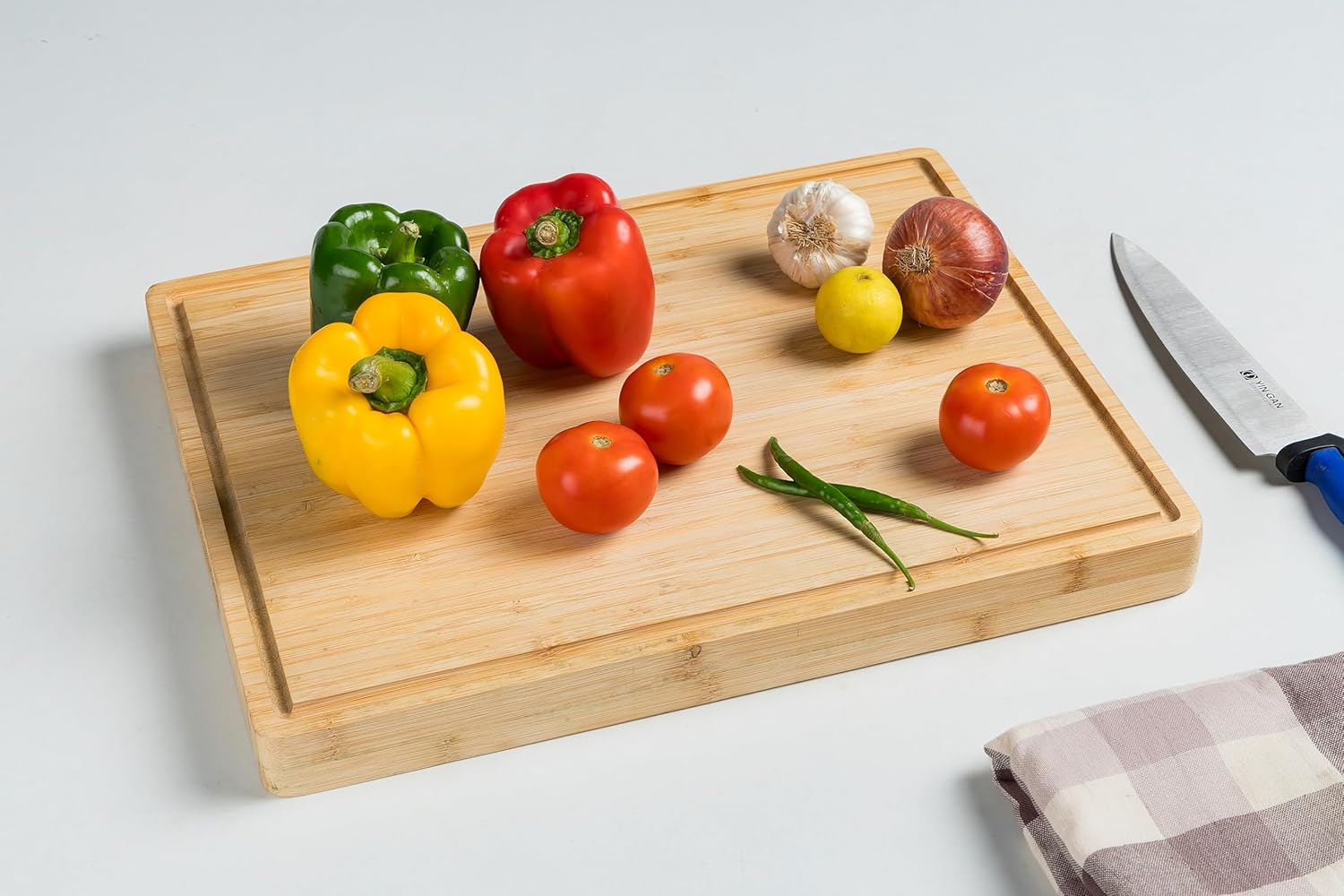 Extra Thick Bamboo Wooden Cutt – Bamboo Cutting Board Bewertung und Preis