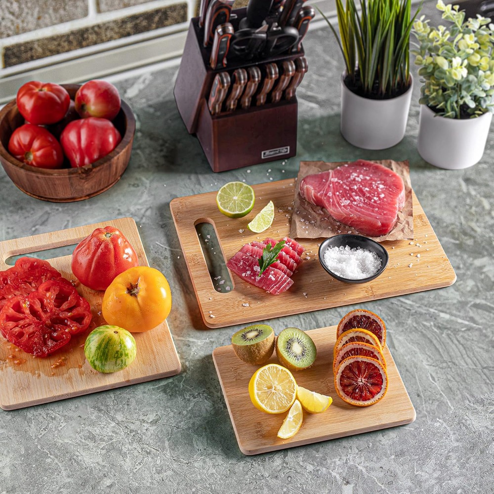 4-Piece Bamboo Cutting Board S – Bamboo Cutting Board Bewertung und Preis