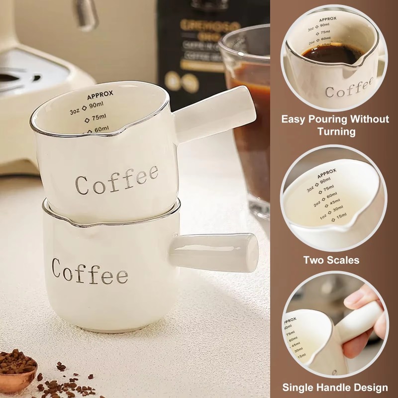 Mini Ceramic Coffee Cup with H – Milk Frother Bewertung und Preis