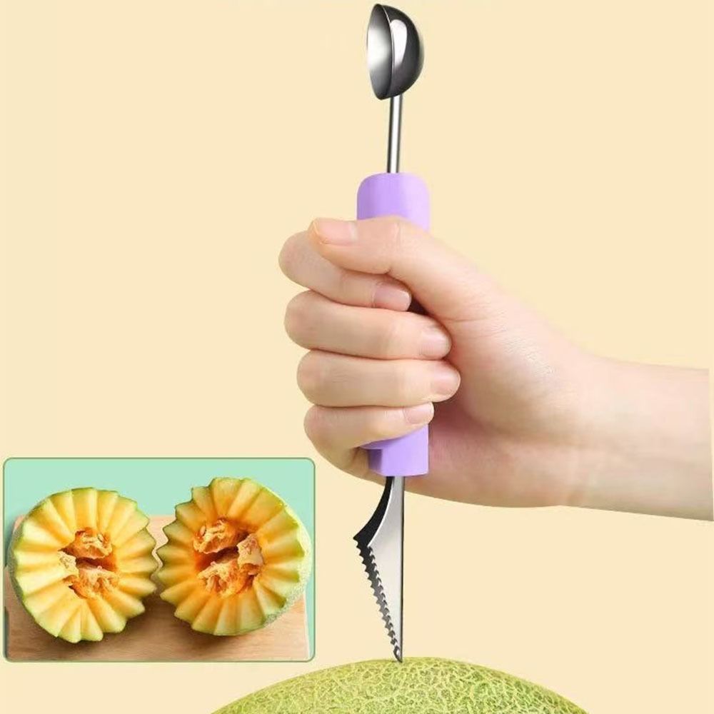 3 in 1 Melon Scoops Double-Hea – Watermelon Slicer Cutter Bewertung und Preis