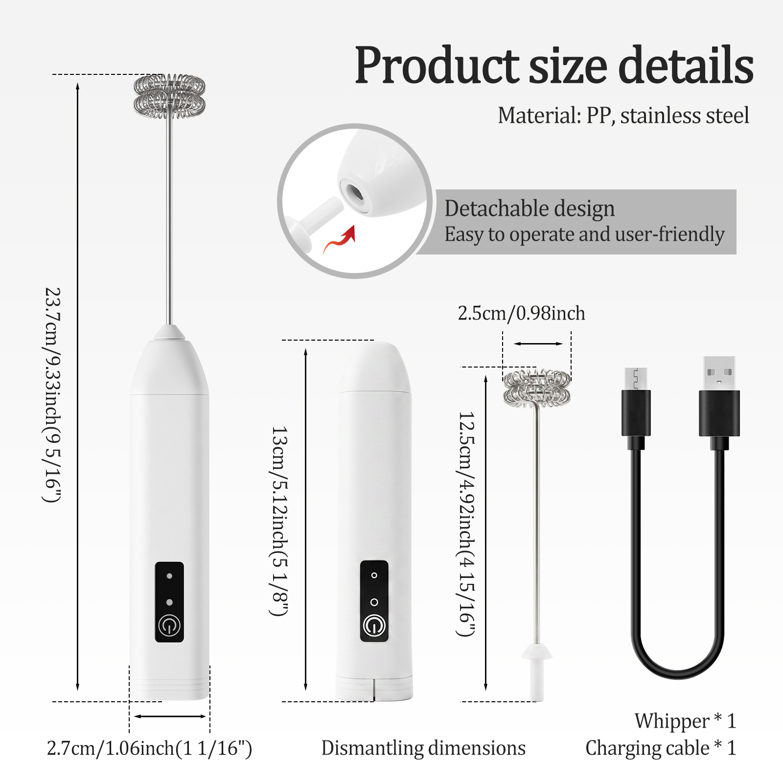 Wireless Milk Frother Portable – Milk Frother Bewertung und Preis