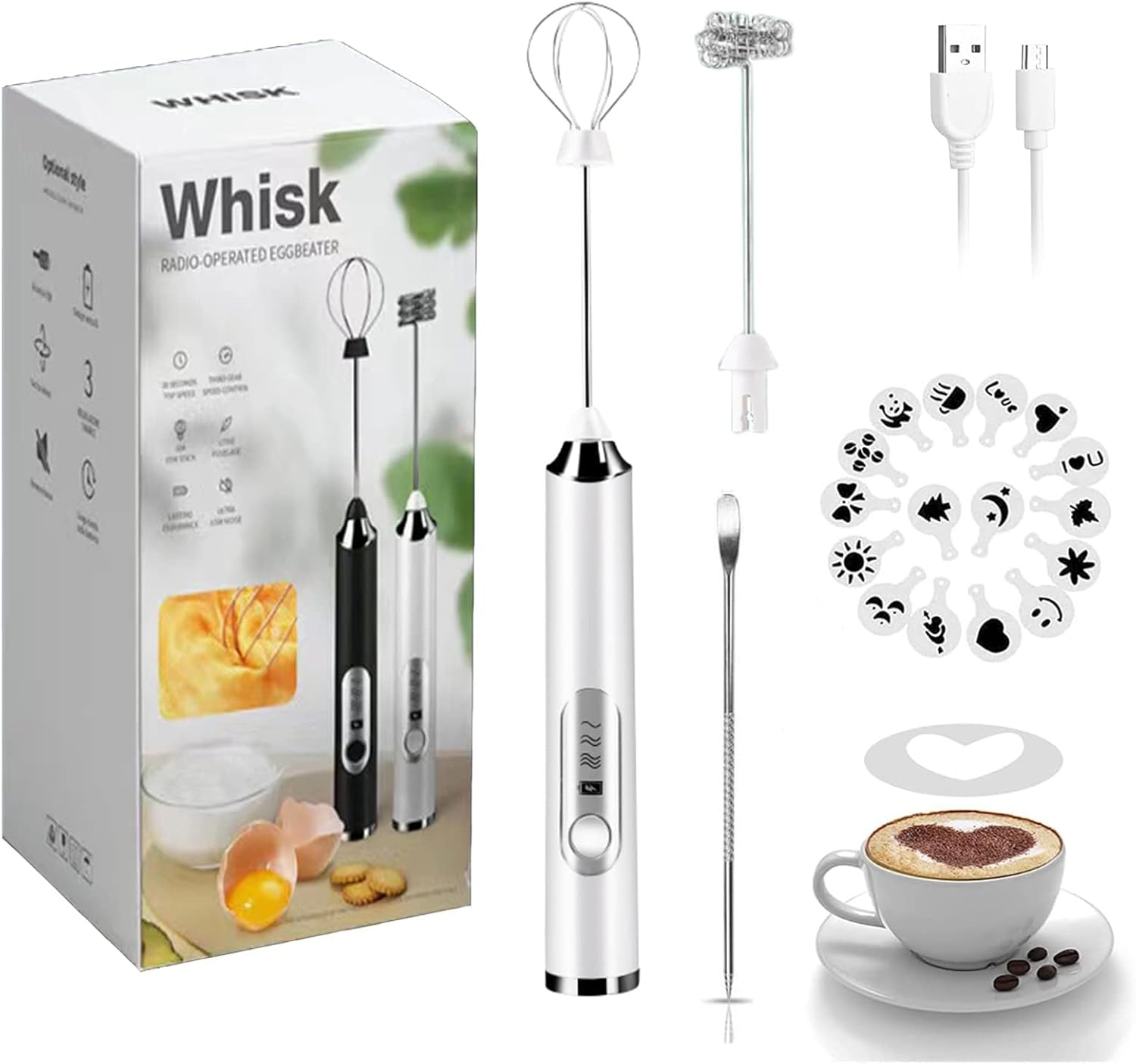 3-Speed Rechargeable Milk Frot – Milk Frother Bewertung und Preis