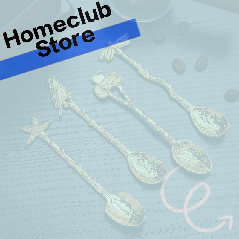 1Pc Metal Dessert Coffee Spoon – Kitchen Gadgets Vintage Bewertung und Preis