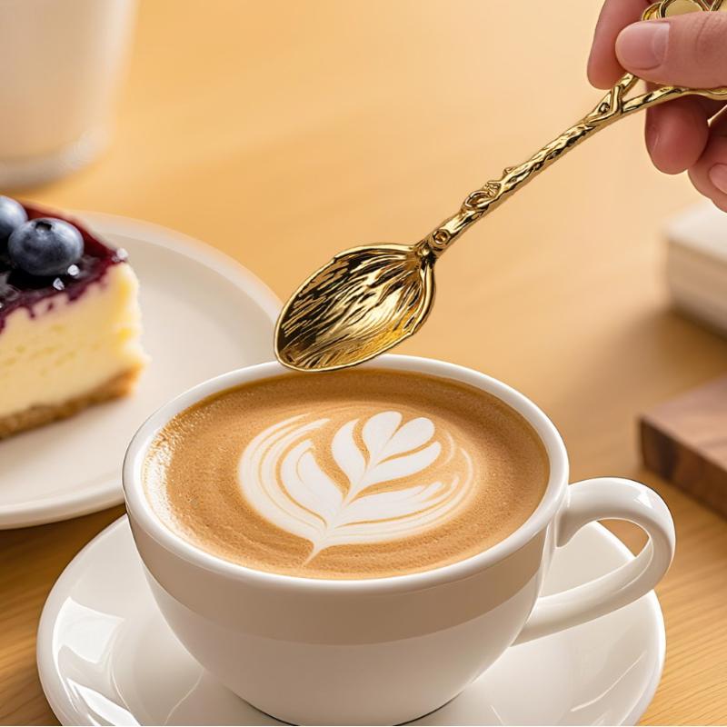 1Pc Metal Dessert Coffee Spoon – Kitchen Gadgets Vintage Bewertung und Preis