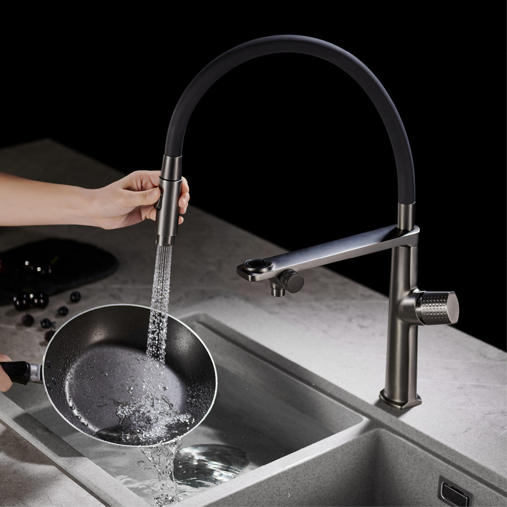 Luxury gun gray brass kitchen  – Kitchen Gadgets Luxury Bewertung und Preis
