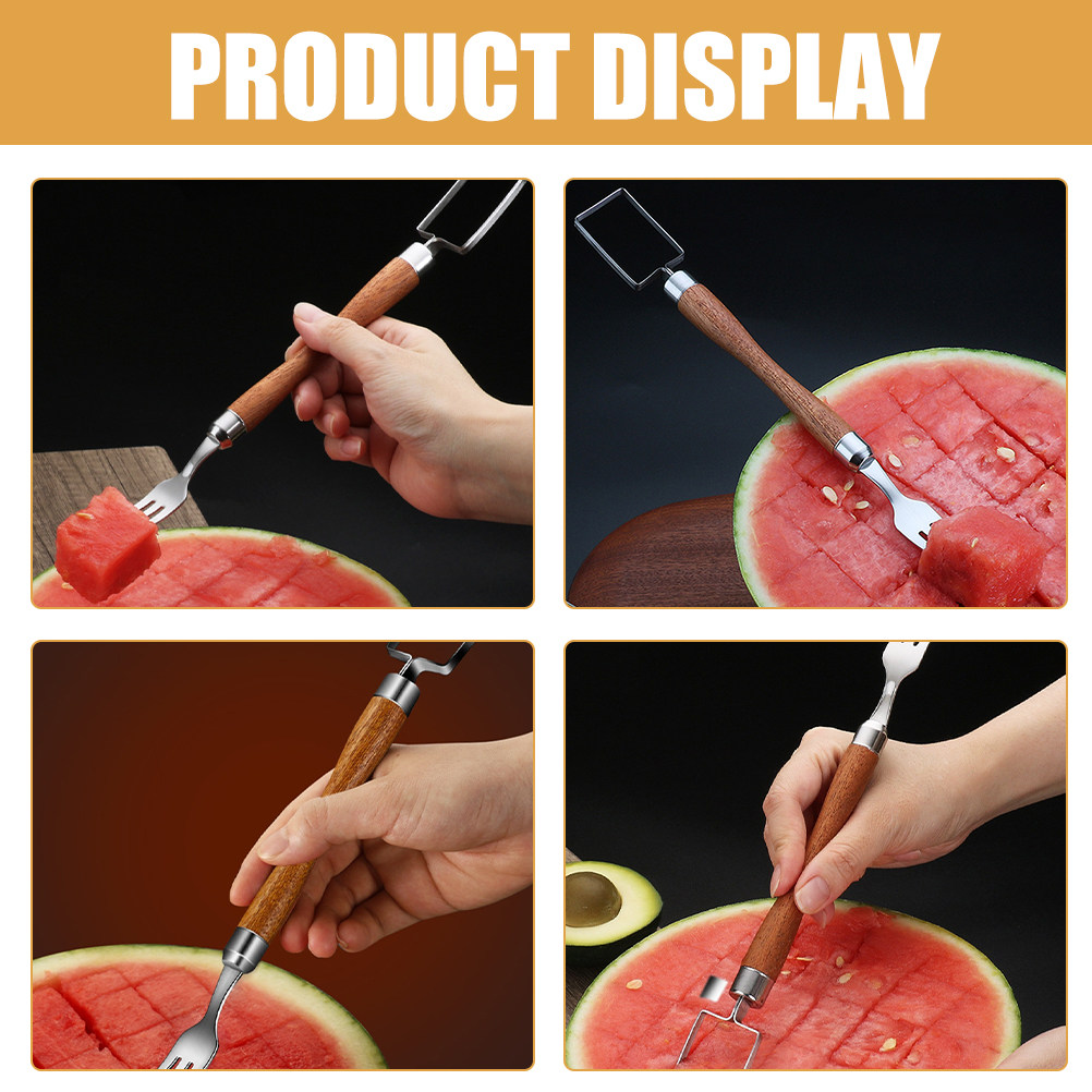 2 in 1 Watermelon Fork Slicer  – Watermelon Slicer Cutter Bewertung und Preis