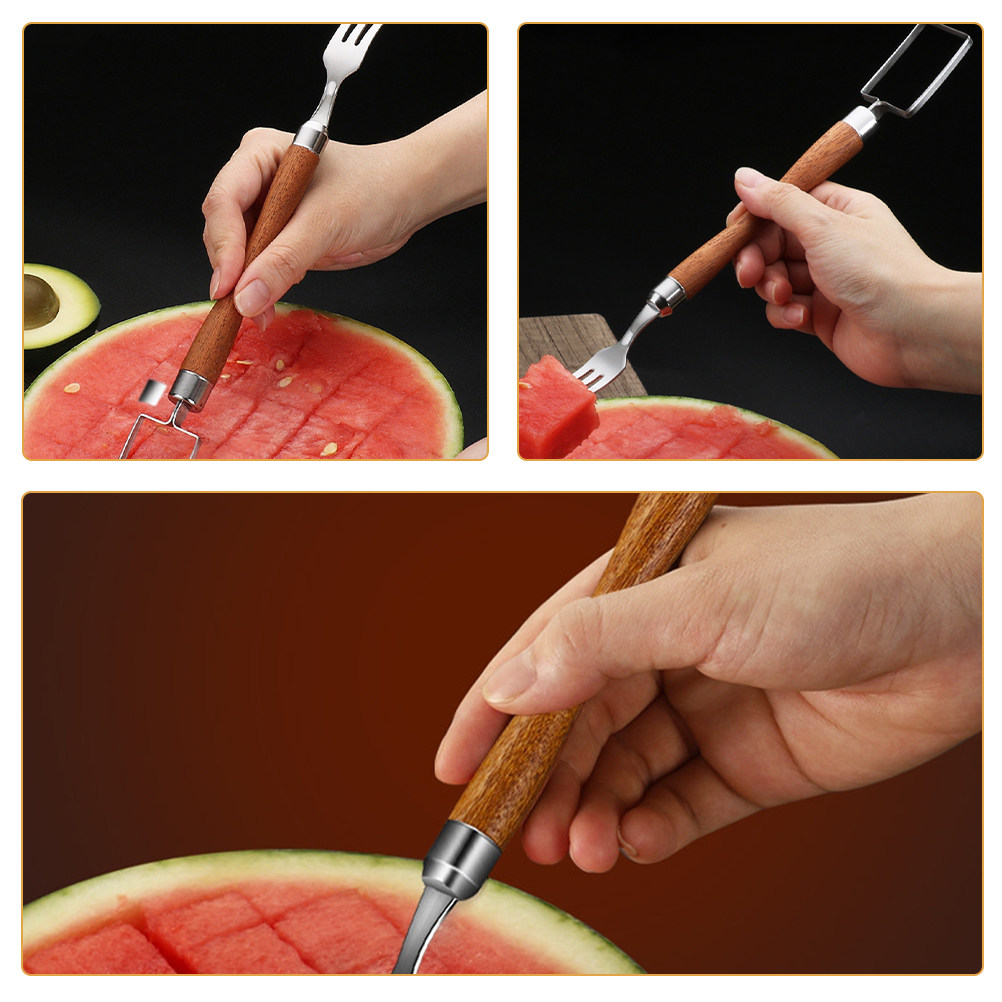 2 in 1 Watermelon Fork Slicer  – Watermelon Slicer Cutter Bewertung und Preis